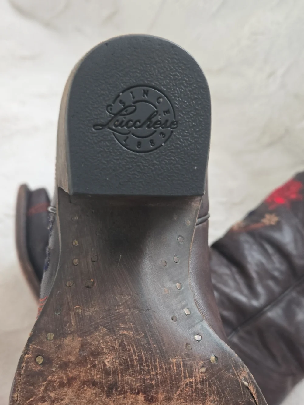 Lucchese embroidered cowboy boots - Picture 7 of 7